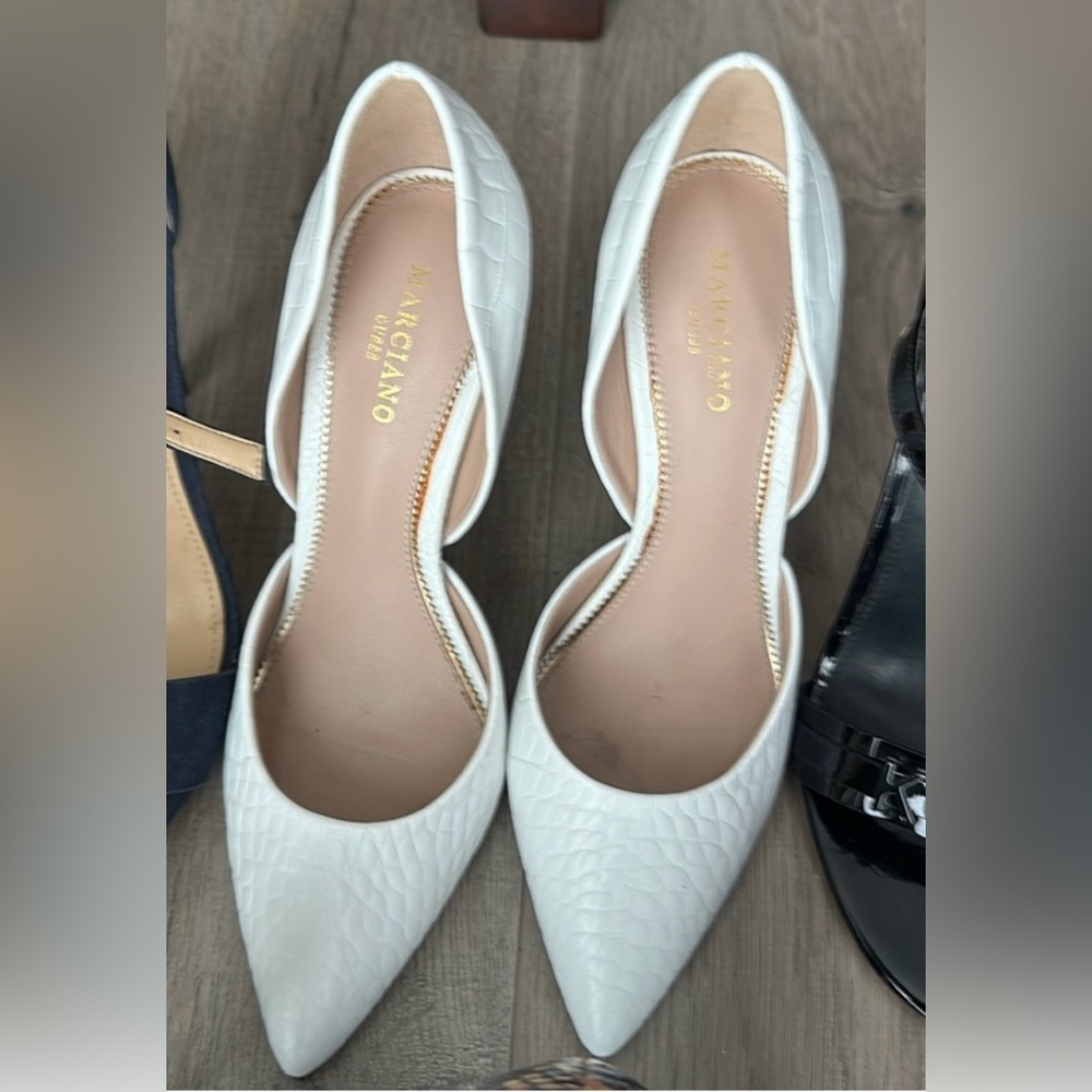 Marciano white shoes size 6.5 brand new